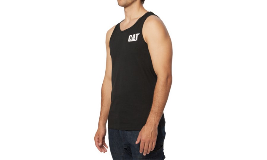 Varemerke Singlet Svart Larve