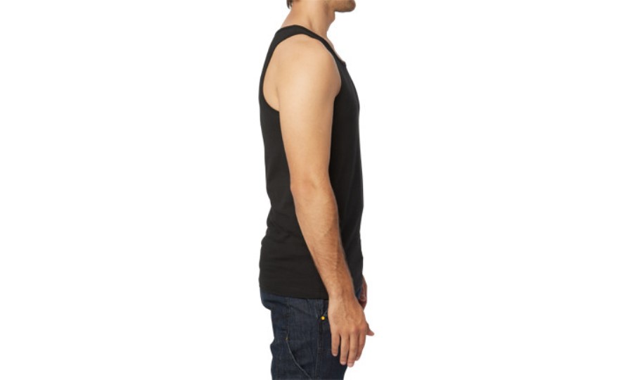 Varemerke Singlet Svart Larve