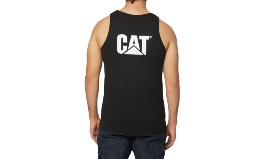 Varemerke Singlet Svart Larve