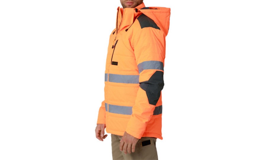 Hi Vis Boreas Tapet Jakke Hi-vis Oransje Larve