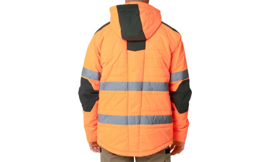 Hi Vis Boreas Tapet Jakke Hi-vis Oransje Larve