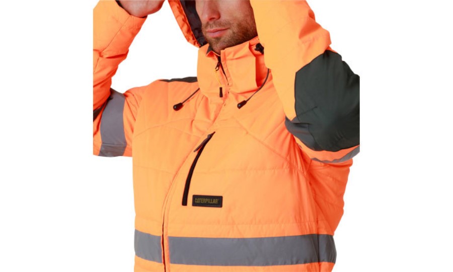 Hi Vis Boreas Tapet Jakke Hi-vis Oransje Larve