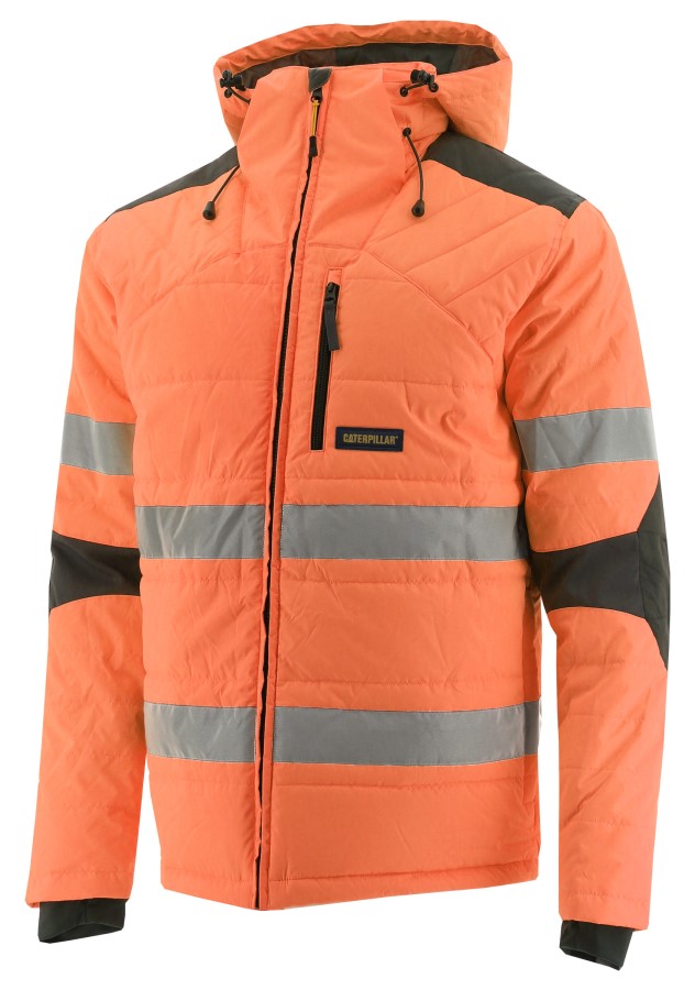 Hi Vis Boreas Tapet Jakke Hi-vis Oransje Larve