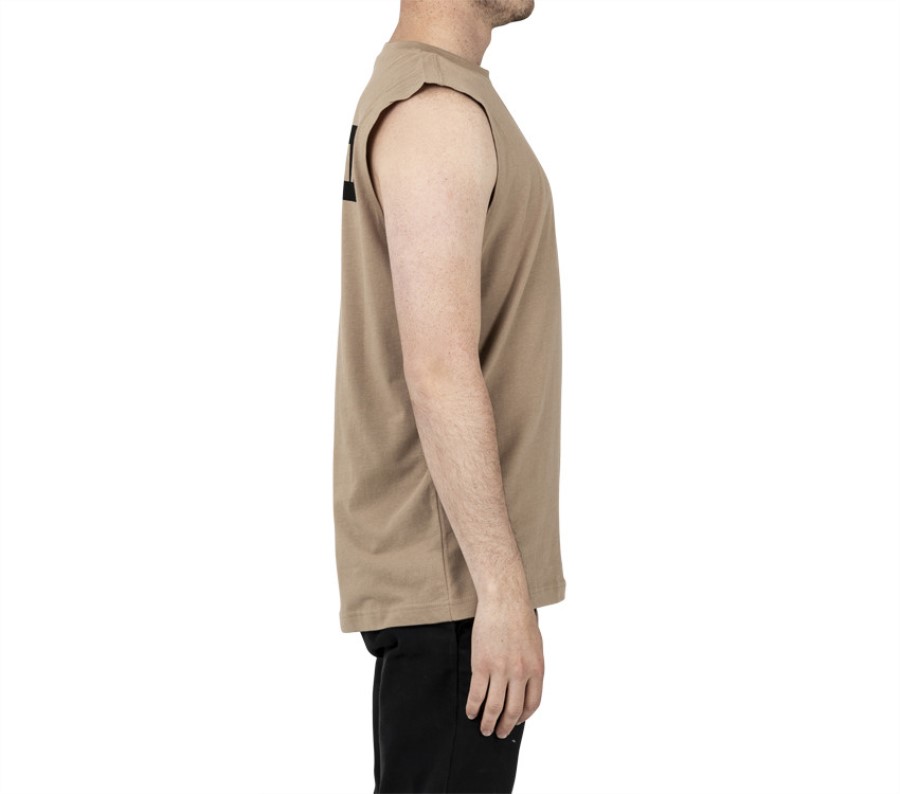 Ikon Muskel Tank Oxford Tan Caterpillar