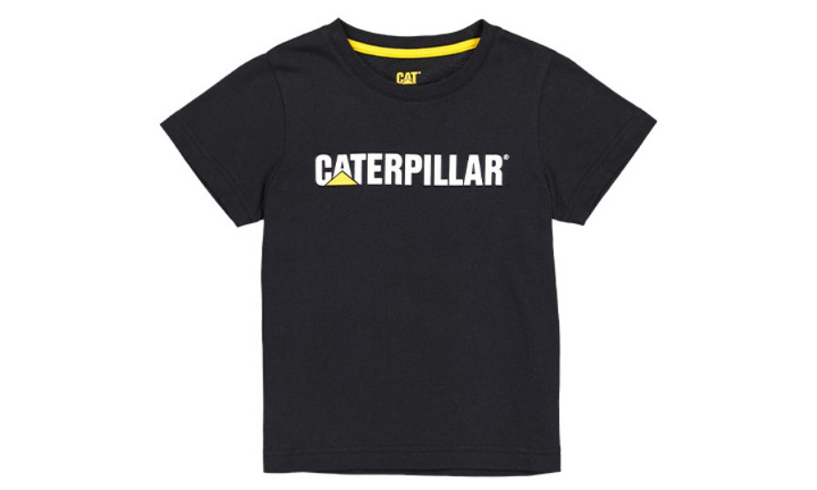 Barn Caterpillar T-skjorte Svart Caterpillar