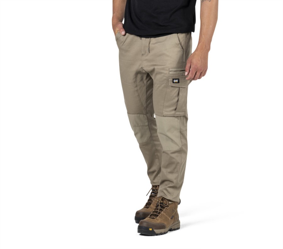 Dynamisk Bukse Khaki Larve