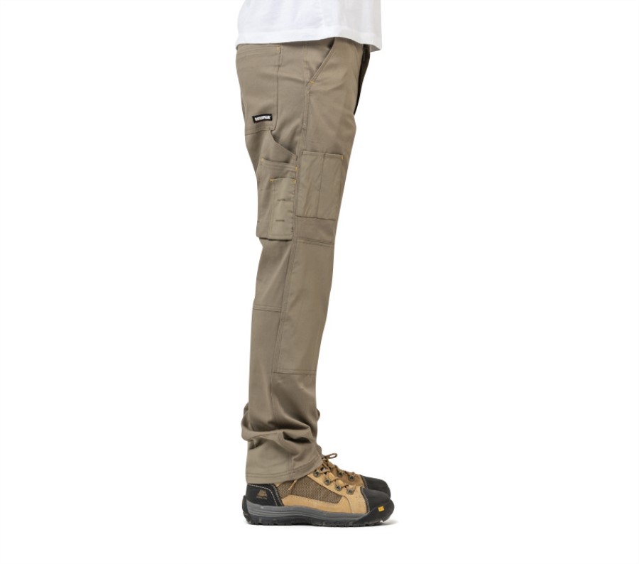 Maskinbukse Khaki Larve