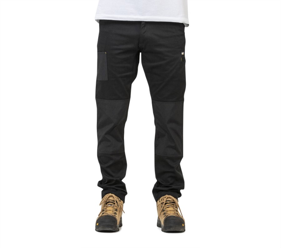 Maskinbukse Svart Larve