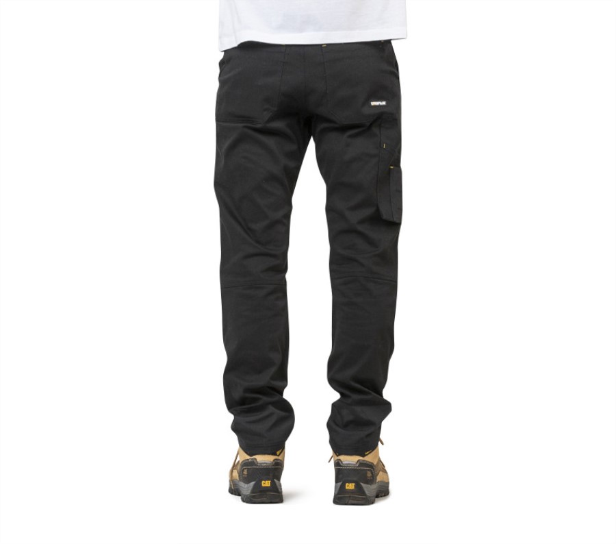 Maskinbukse Svart Larve