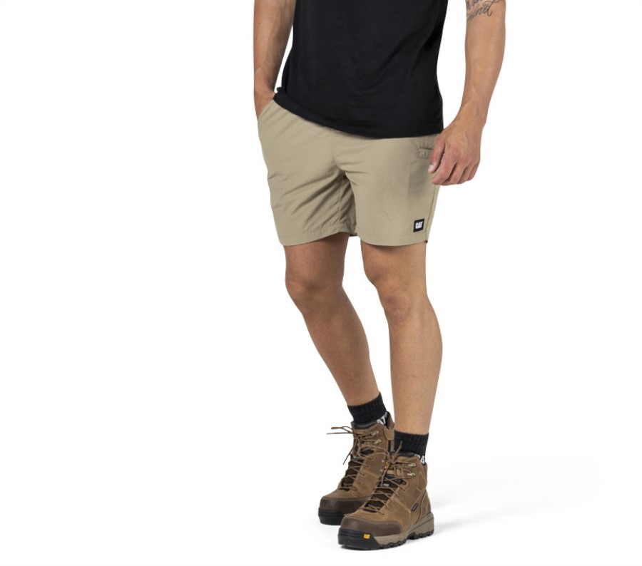 Nylon Kort Khaki Larve