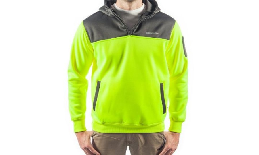 Hi Vis Hettegenser Hi Vis Gul Mørk Skygge Larve