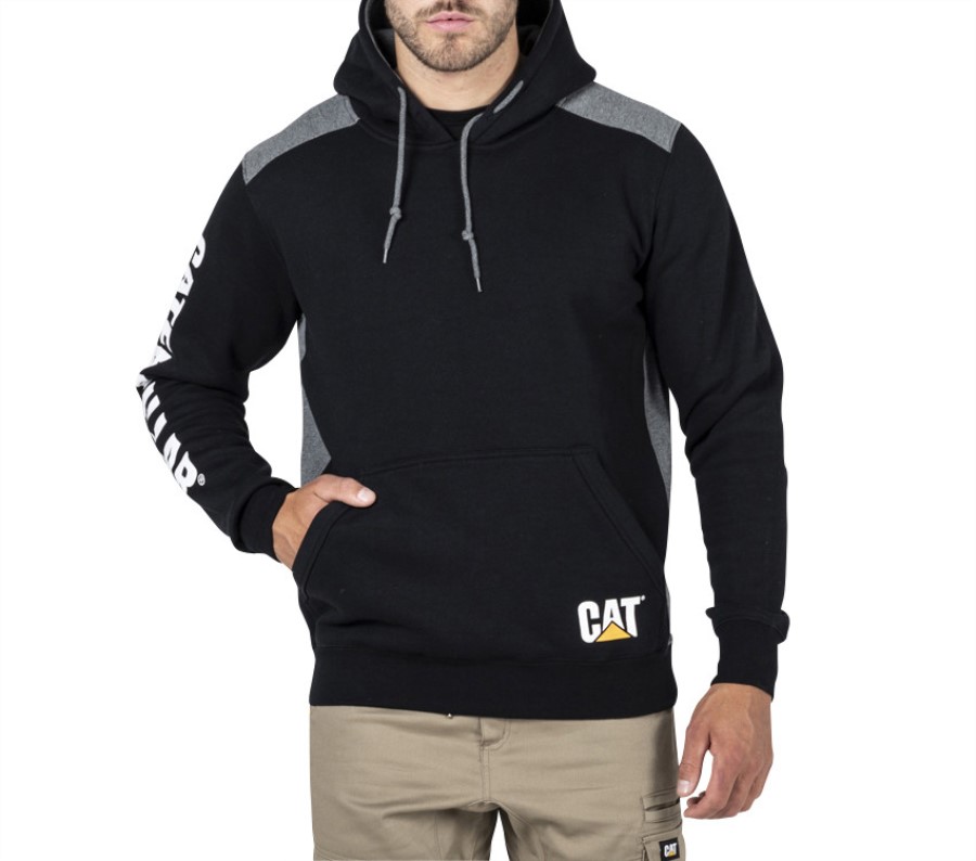 Logopanel Hettegenser Svart Larve