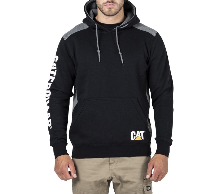 Logopanel Hettegenser Svart Larve