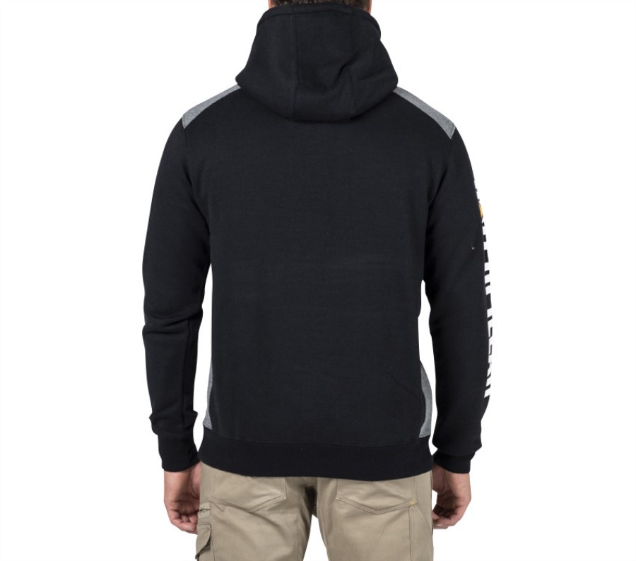 Logopanel Hettegenser Svart Larve