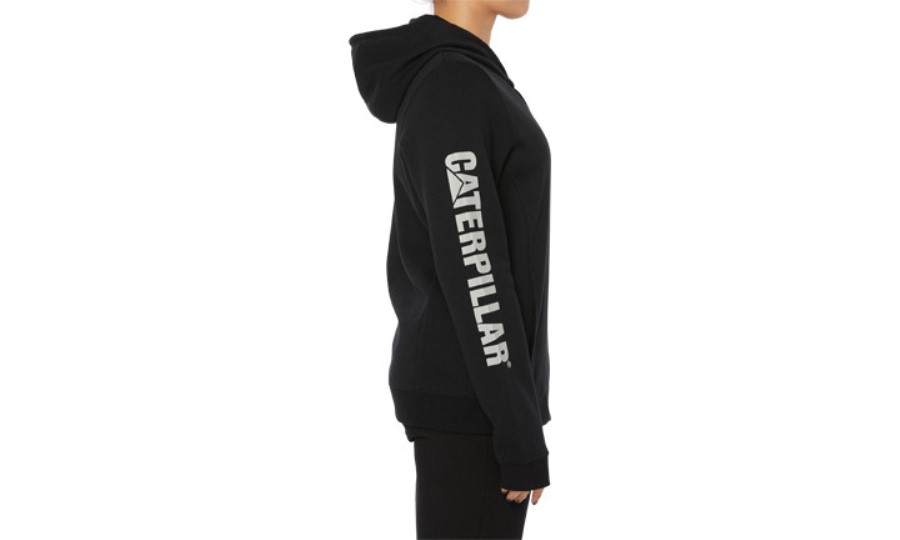 Kvinner Zinnia Full Zip Banner Hettegenser Caterpillar
