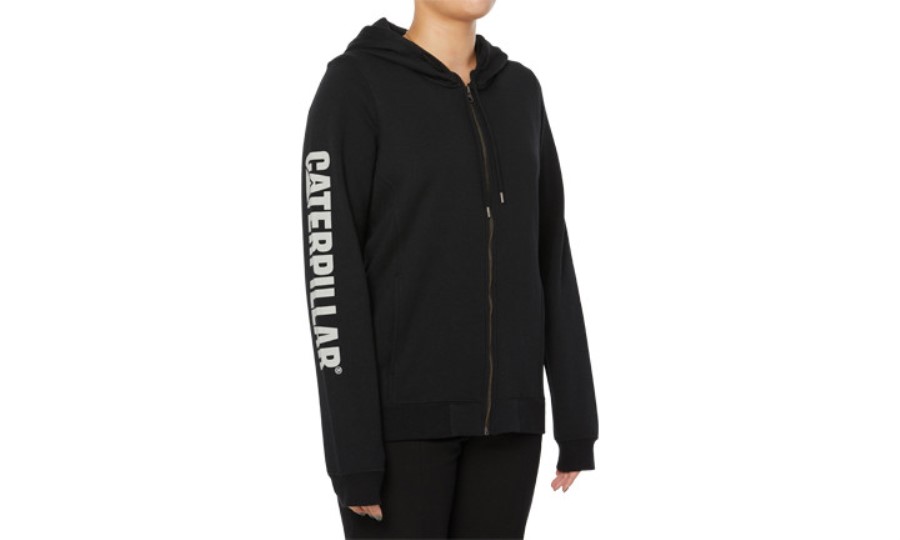 Kvinner Zinnia Full Zip Banner Hettegenser Caterpillar