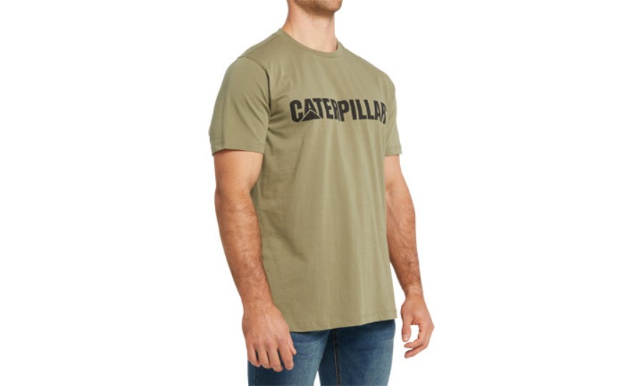 Caterpillar Logo T-skjorte Myrlarve