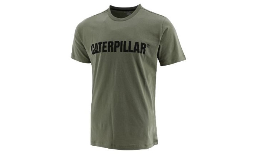 Caterpillar Logo T-skjorte Myrlarve