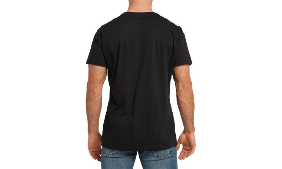 Original Logo T-skjorte Beksvart Varemerke Larve