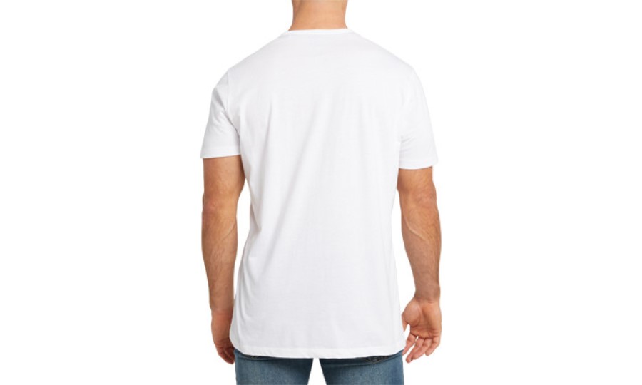 Original Logo T-skjorte Hvit Varemerke Larve