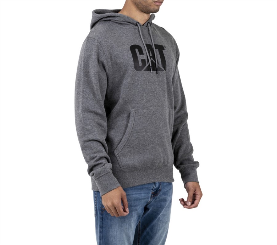 Foundation Hettegenser Mørk Gråmelert Caterpillar