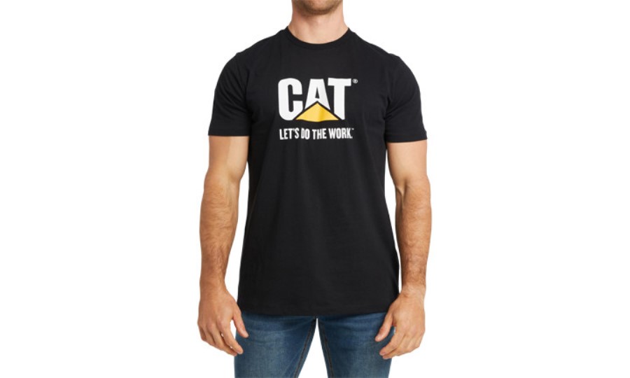 Caterpillar Do The Work Logo-t-skjorte