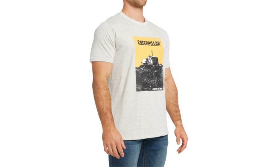 Grunge Traktor T-skjorte Larve