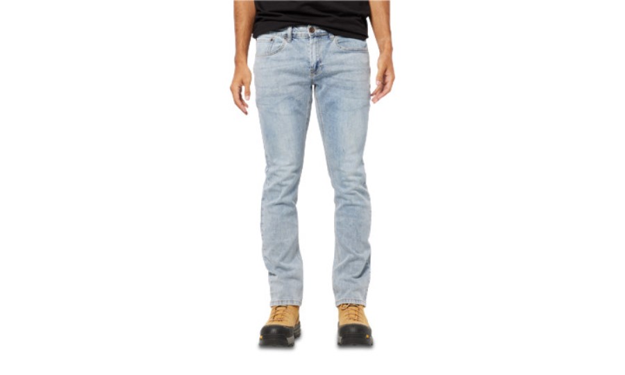Nittiåtte Slim Jeans Brus Vask Larve