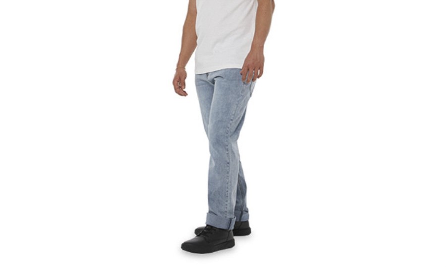 Nittiåtte Slim Jeans Brus Vask Larve