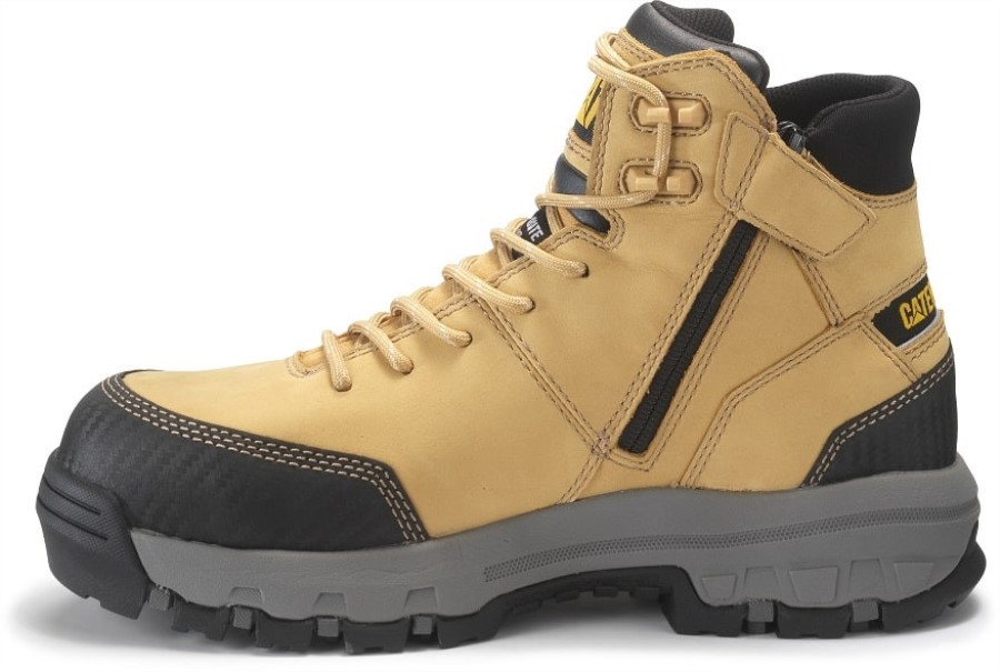 Enhet Vanntett Kompositt Tå Arbeidsstøvel Honning Larve