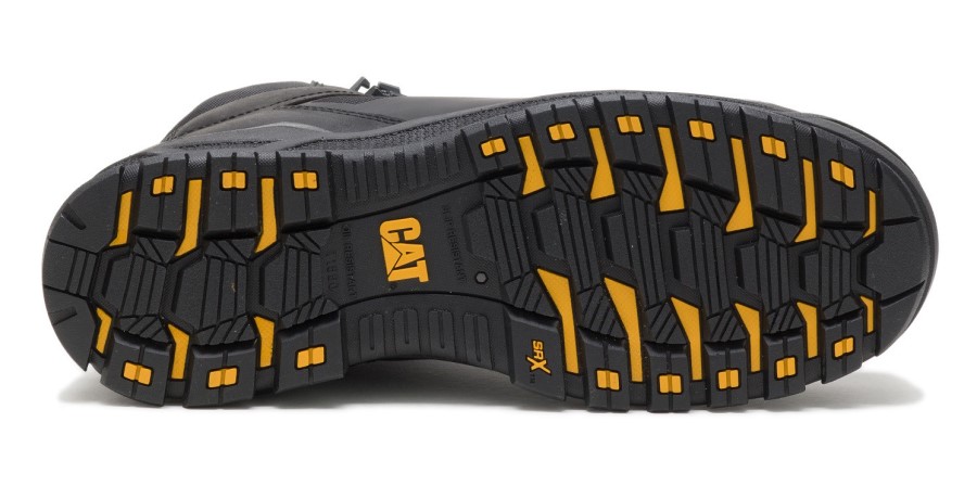 Fremdrift Kompositt Tå Arbeidsstøvel Svart Larve