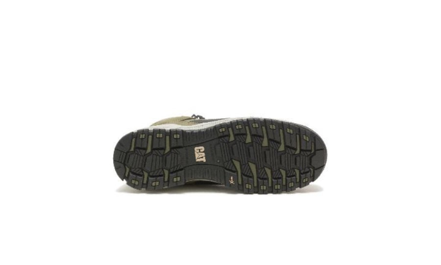 Fremdrift Kompositt Tå Arbeidsstøvel Grønn Svart Larve