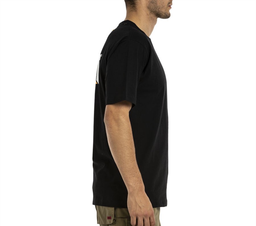 Varemerke T-skjorte Svart Larve