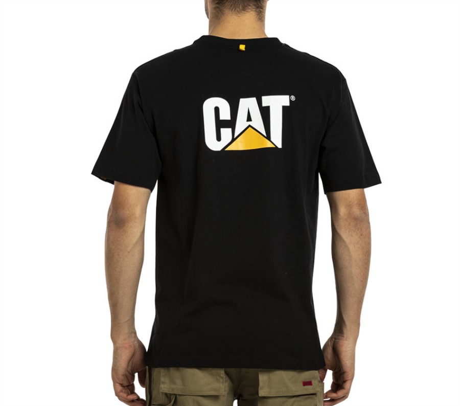 Varemerke T-skjorte Svart Larve