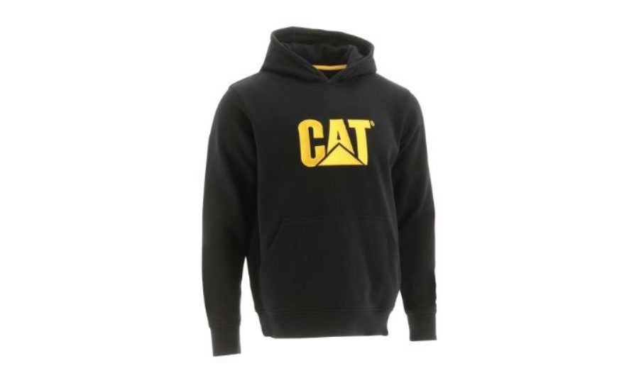 Varemerke Hettegenser Svart Caterpillar